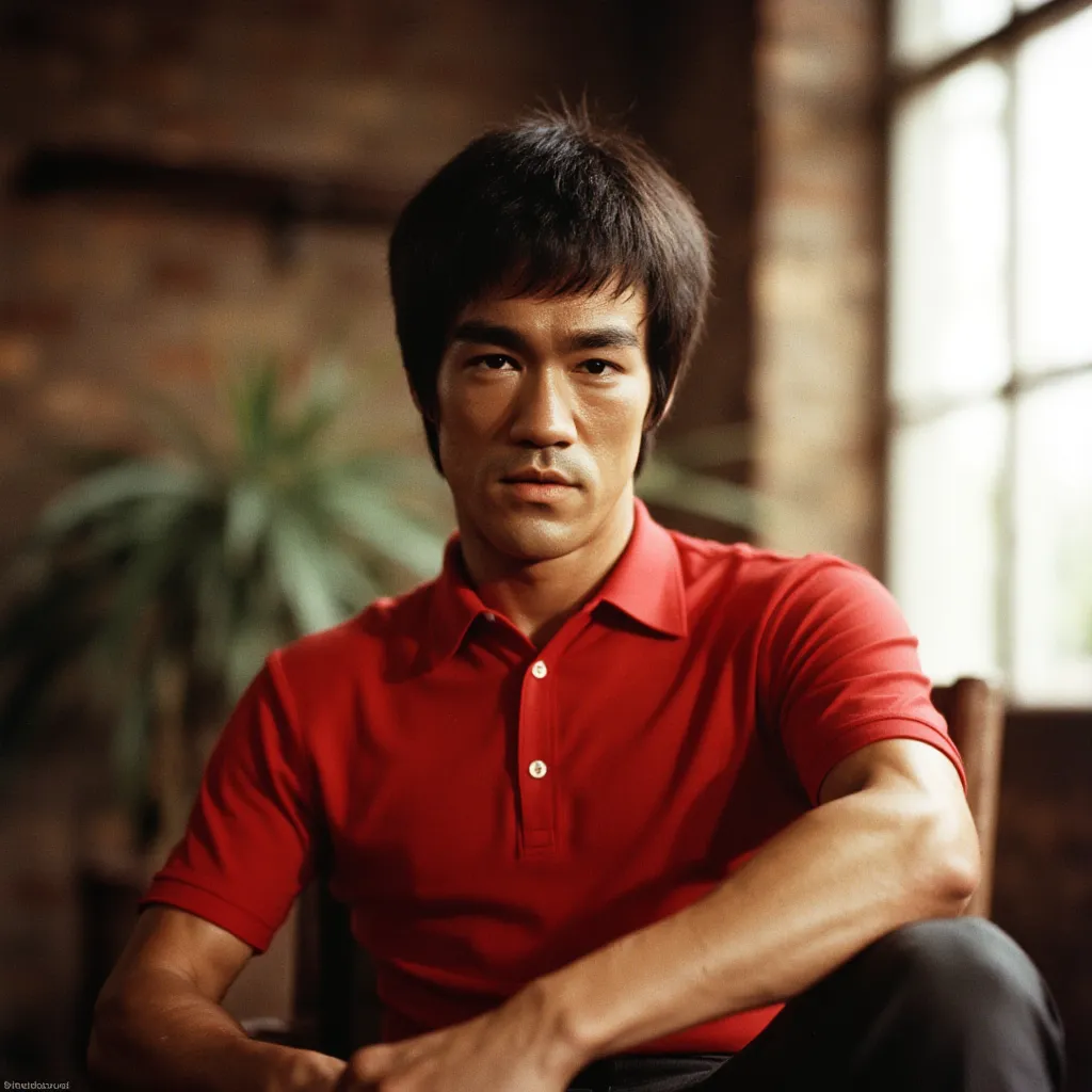 Bruce Lee AI image 2