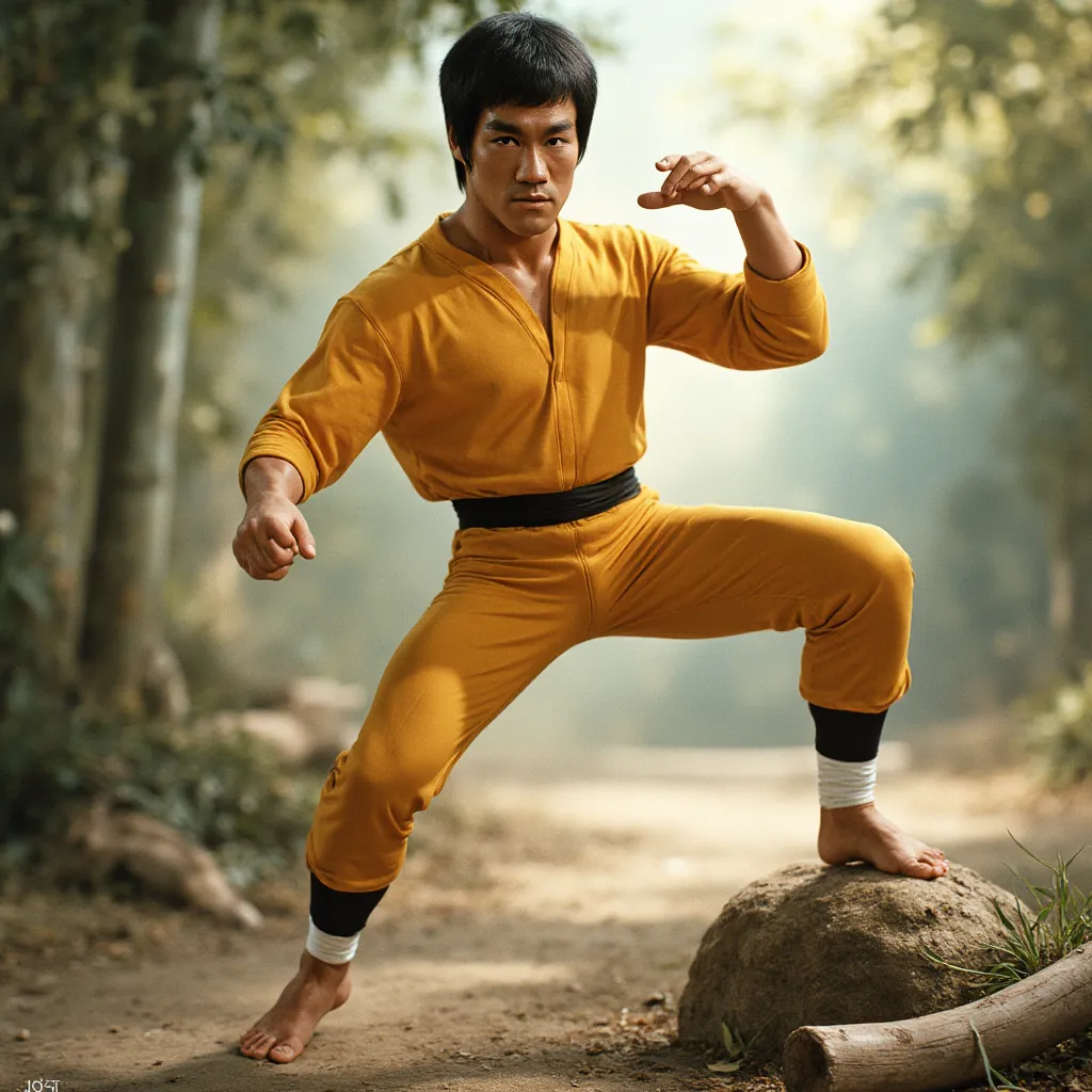 Bruce Lee AI image 1