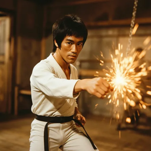 Bruce Lee AI image